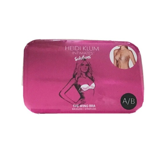 Heidi Klum Intimate Solutions The Wing Bra Backless + Strapless Womens Size A/B - Picture 1 of 4